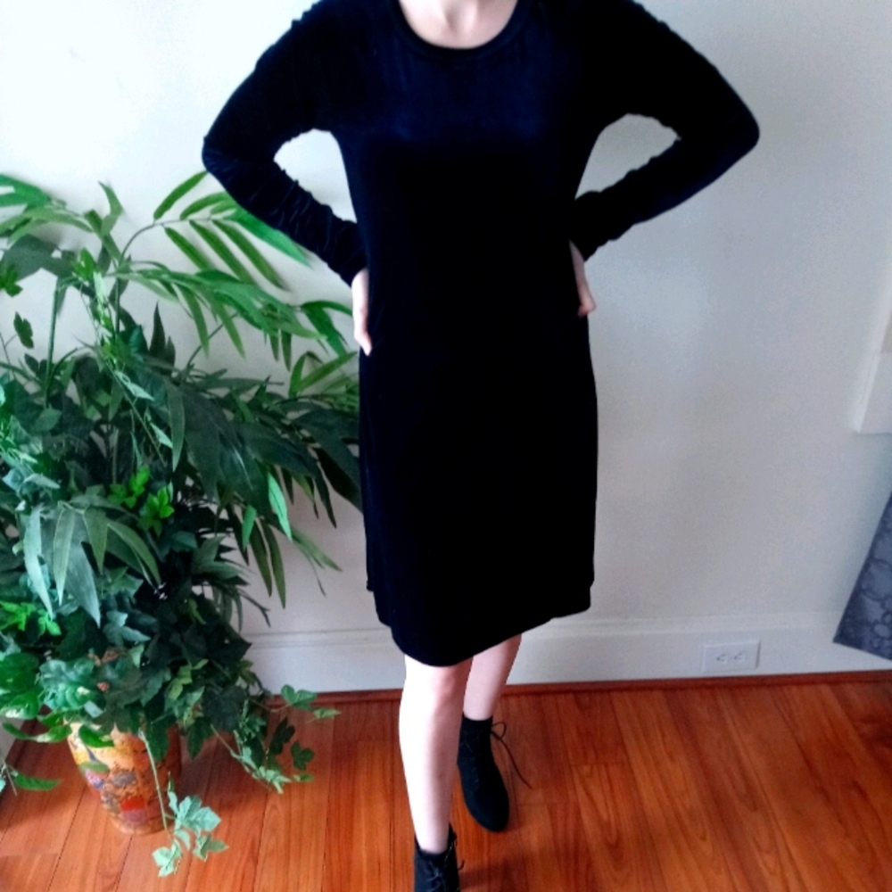 90s Velvet Dress